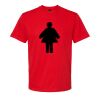 Softstyle™ midweight adult t-shirt Thumbnail