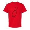 Softstyle™ midweight adult t-shirt Thumbnail