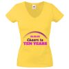 Lady-fit Valueweight V-Neck T-Shirt Thumbnail